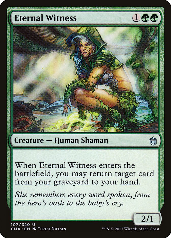 Eternal Witness [Commander Anthology] MTG Single Magic: The Gathering | Red Claw Gaming