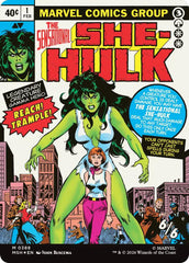 Jennifer Walters // The Sensational She-Hulk (Borderless) (0388) [Marvel Super Heroes] | Red Claw Gaming