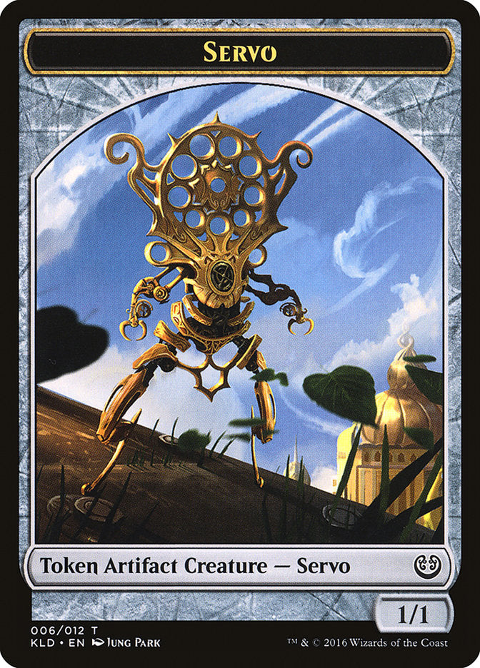 Servo Token (006/012) [Kaladesh Tokens] MTG Single Magic: The Gathering | Red Claw Gaming