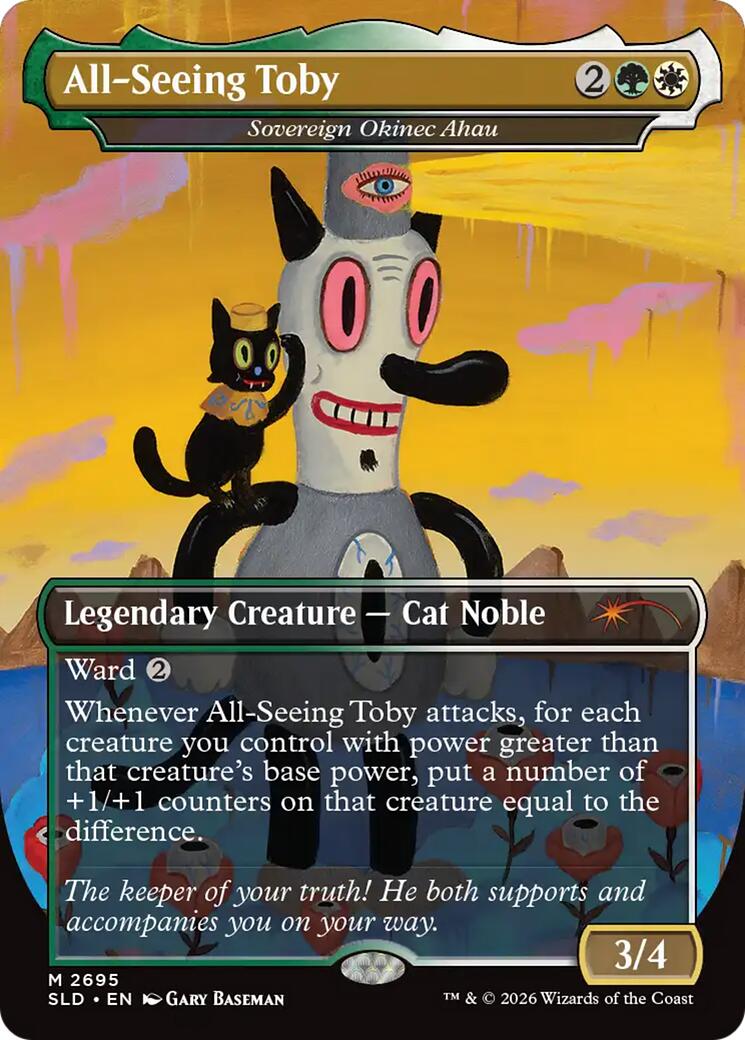 All-Seeing Toby - Sovereign Okinec Ahau [Secret Lair Drop Series] | Red Claw Gaming
