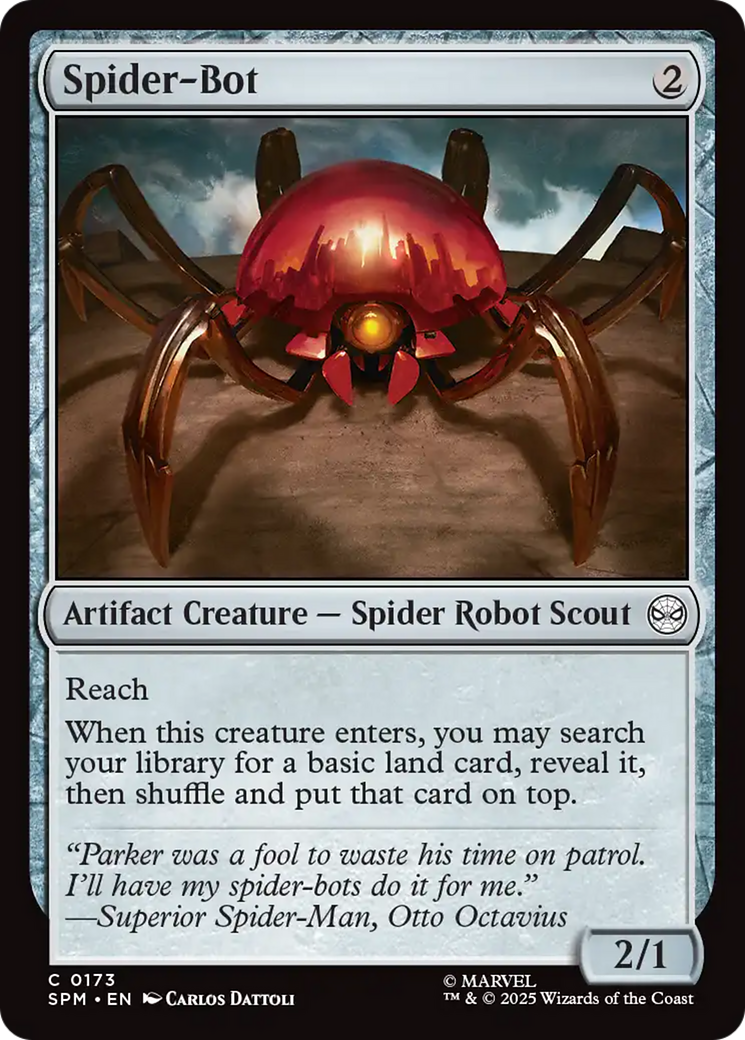Spider-Bot [Marvel's Spider-Man] MTG Single Magic: The Gathering | Red Claw Gaming