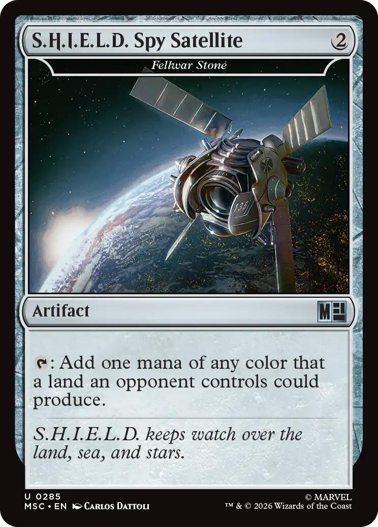 S.H.I.E.L.D. Spy Satellite - Fellwar Stone [Marvel Super Heroes Commander] | Red Claw Gaming