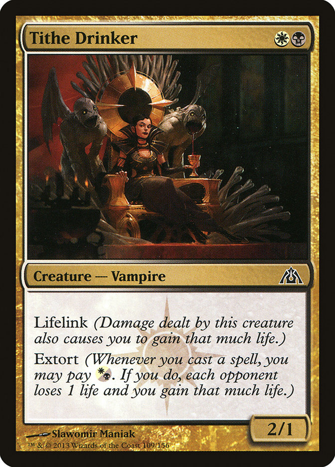 Tithe Drinker [Dragon's Maze] MTG Single Magic: The Gathering | Red Claw Gaming