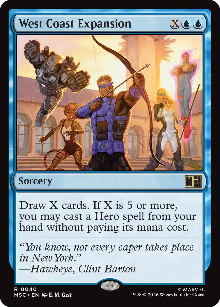 West Coast Expansion (Surge Foil) [Marvel Super Heroes Commander] | Red Claw Gaming