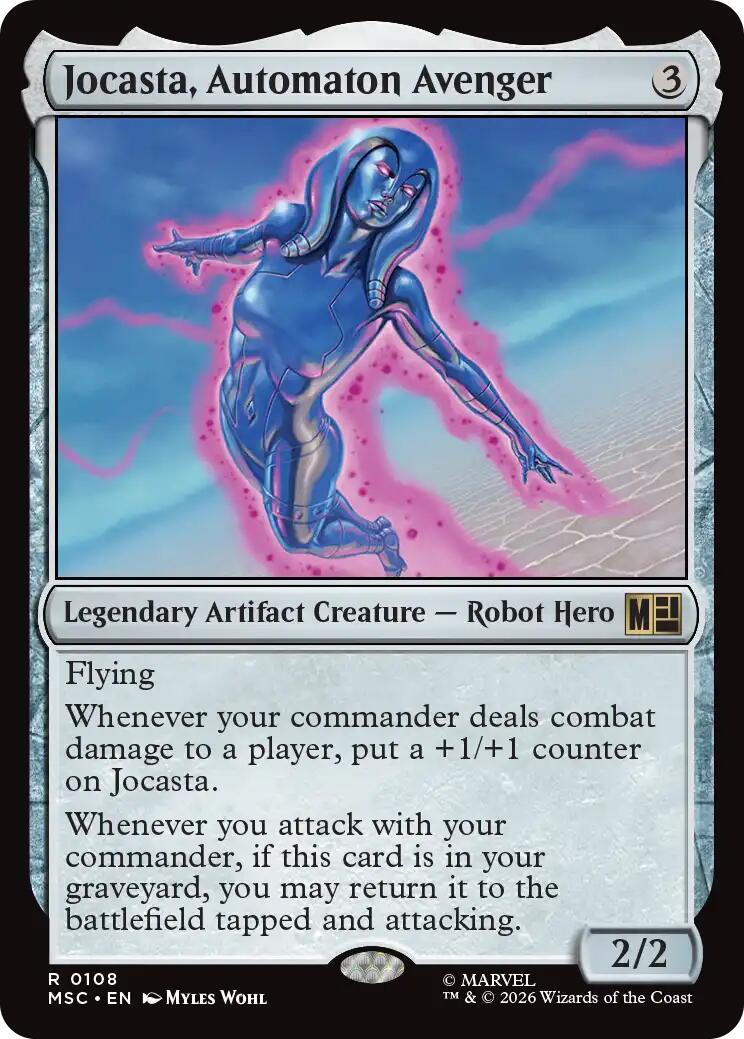 Jocasta, Automaton Avenger (Surge Foil) [Marvel Super Heroes Commander] | Red Claw Gaming