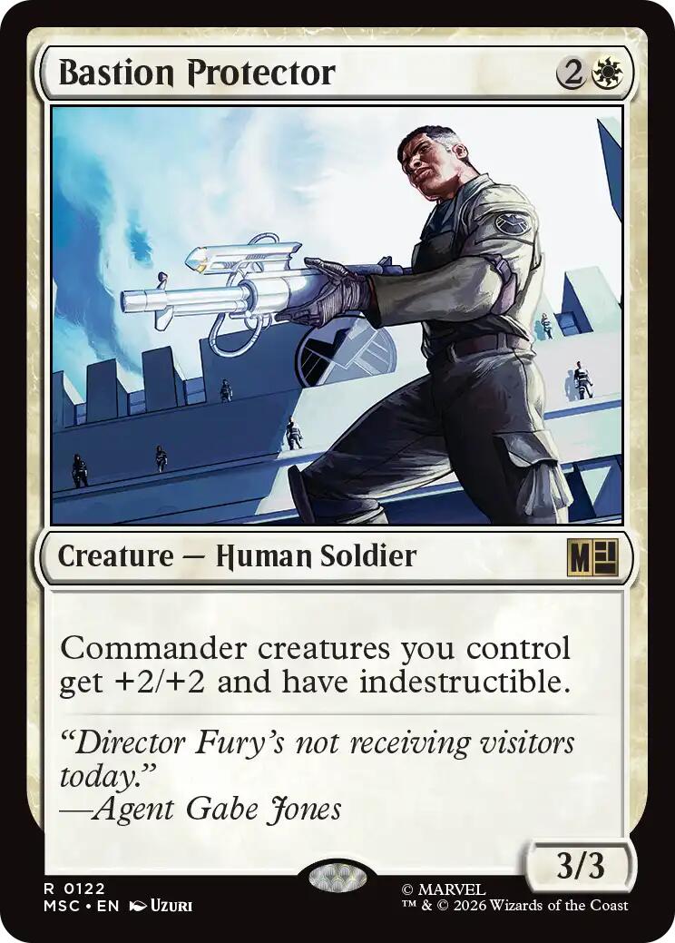 Bastion Protector (Surge Foil) [Marvel Super Heroes Commander] | Red Claw Gaming