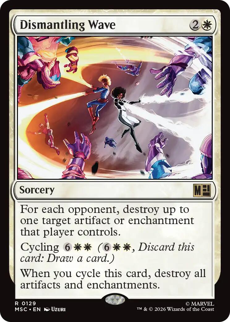 Dismantling Wave (Surge Foil) [Marvel Super Heroes Commander] | Red Claw Gaming