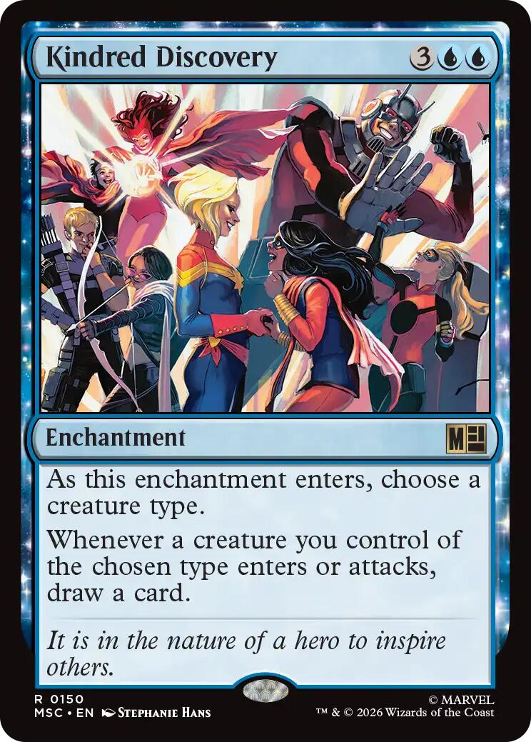 Kindred Discovery (Surge Foil) [Marvel Super Heroes Commander] | Red Claw Gaming