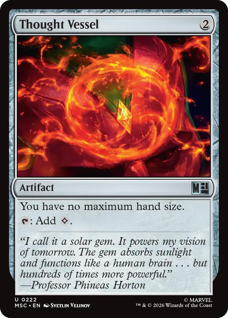 Thought Vessel (Surge Foil) [Marvel Super Heroes Commander] | Red Claw Gaming