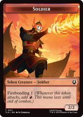 Copy (0002) // Soldier (0011) Double-Sided Token [Avatar: The Last Airbender Tokens] MTG Single Magic: The Gathering | Red Claw Gaming