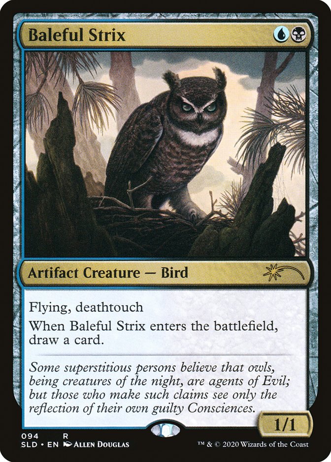 Baleful Strix [Secret Lair Drop Series] MTG Single Magic: The Gathering | Red Claw Gaming