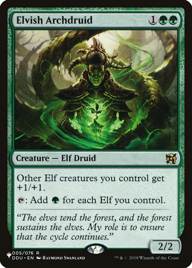 Elvish Archdruid [The List] MTG Single Magic: The Gathering | Red Claw Gaming