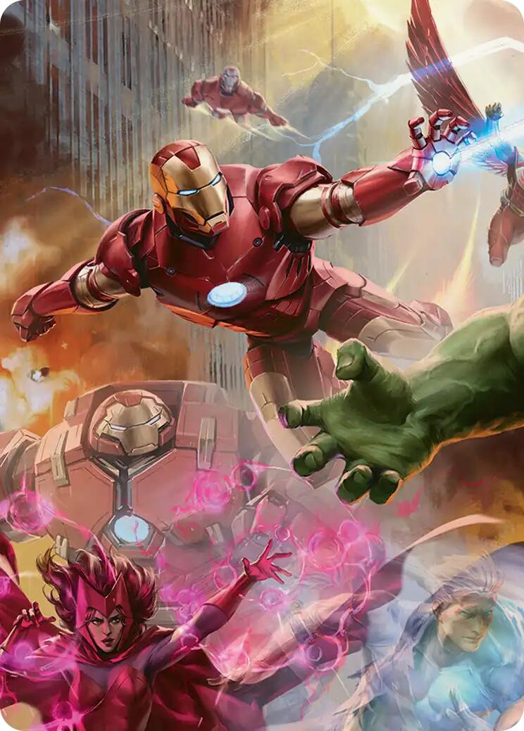 Iron Man, Futurist Paragon Art Card [Marvel Super Heroes Art Series] | Red Claw Gaming