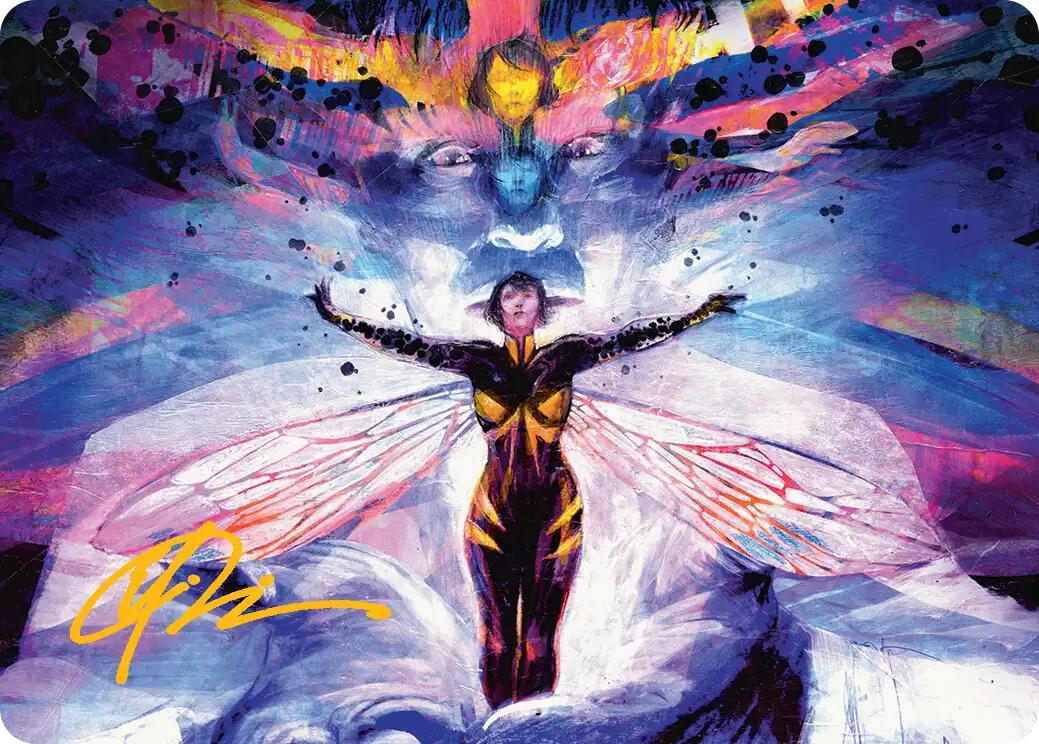 Pym Particles Art Card (Gold-Stamped Signature) [Marvel Super Heroes Art Series] | Red Claw Gaming