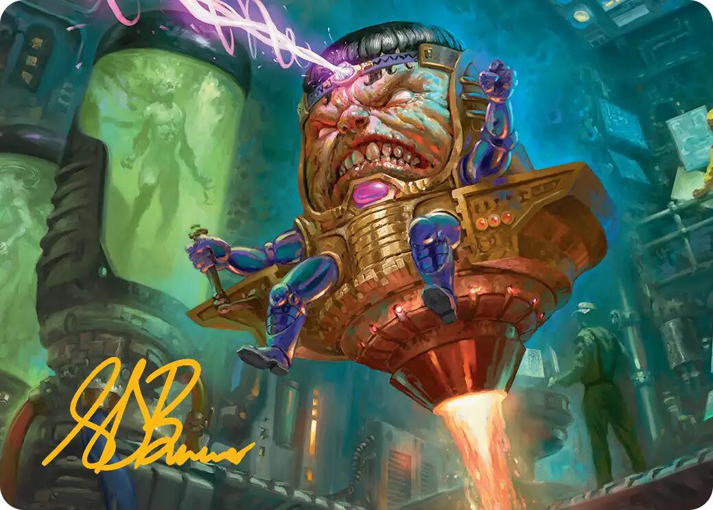 M.O.D.O.K. Art Card (Gold-Stamped Signature) [Marvel Super Heroes Art Series] | Red Claw Gaming