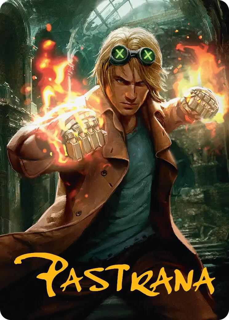 Chase Stein, Runaway Art Card (Gold-Stamped Signature) [Marvel Super Heroes Art Series] | Red Claw Gaming