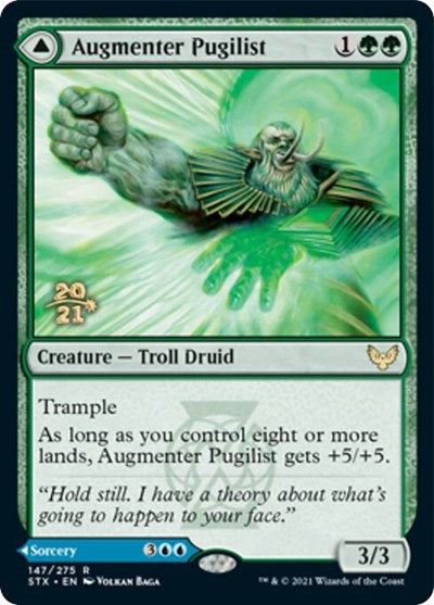 Augmenter Pugilist // Echoing Equation [Strixhaven: School of Mages Prerelease Promos] MTG Single Magic: The Gathering | Red Claw Gaming