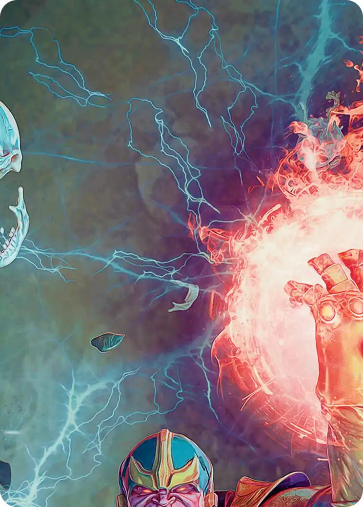 Thanos, the Mad Titan Art Card (2/9) [Marvel Super Heroes Art Series] | Red Claw Gaming