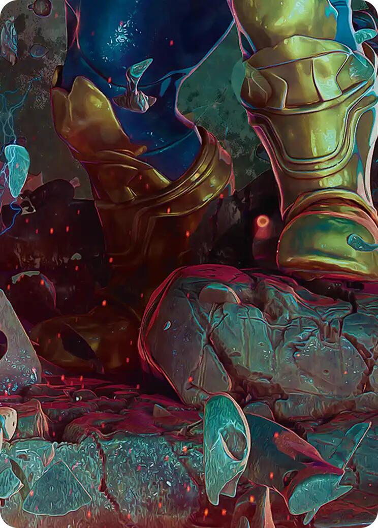 Thanos, the Mad Titan Art Card (8/9) [Marvel Super Heroes Art Series] | Red Claw Gaming