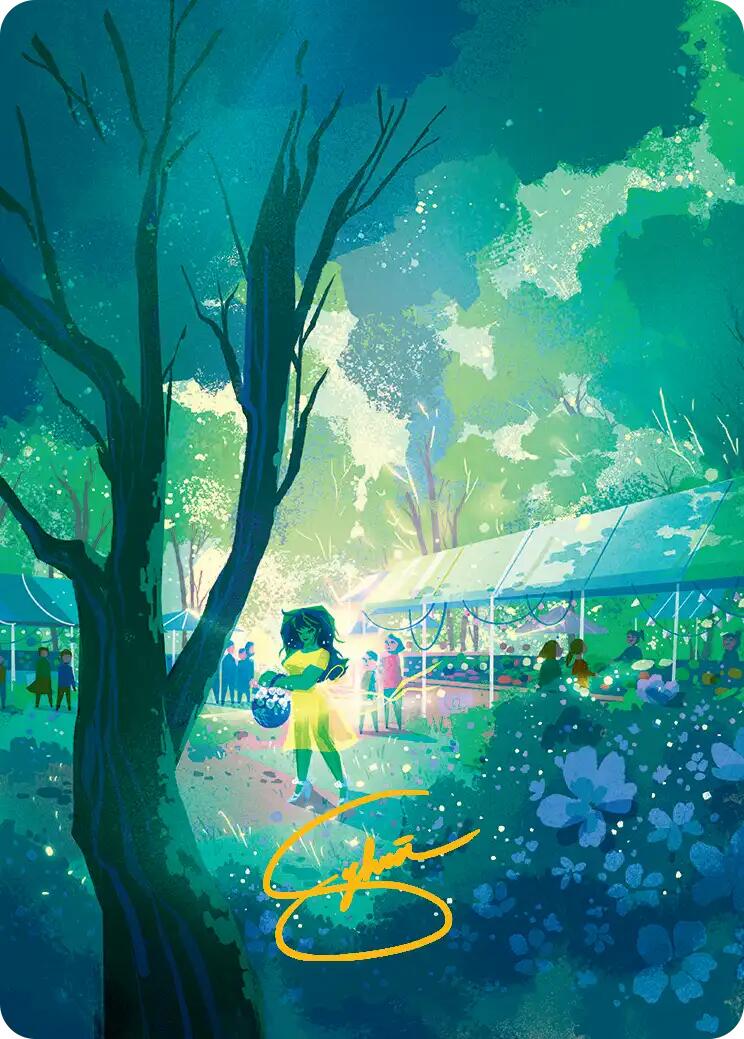 Forest Art Card (Gold-Stamped Signature) [Marvel Super Heroes Art Series] | Red Claw Gaming