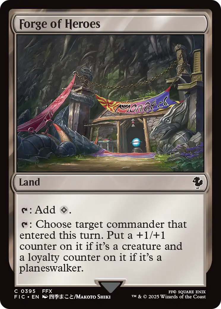 Forge of Heroes [FINAL FANTASY Commander] MTG Single Magic: The Gathering | Red Claw Gaming