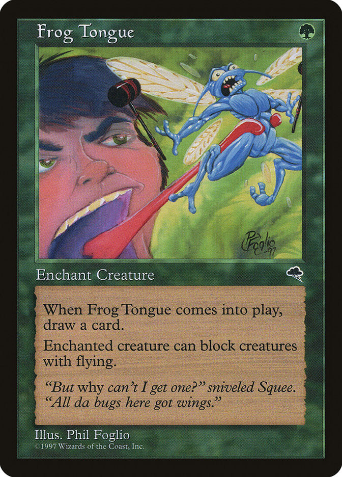 Frog Tongue [Tempest] MTG Single Magic: The Gathering | Red Claw Gaming
