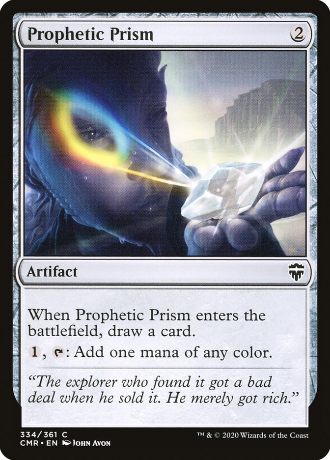 Prophetic Prism [Commander Legends] MTG Single Magic: The Gathering | Red Claw Gaming
