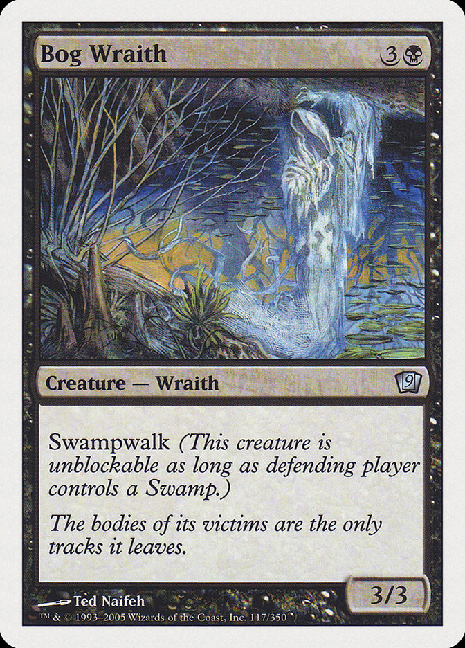 Bog Wraith [Ninth Edition] MTG Single Magic: The Gathering | Red Claw Gaming