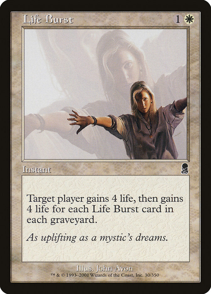 Life Burst [Odyssey] MTG Single Magic: The Gathering | Red Claw Gaming