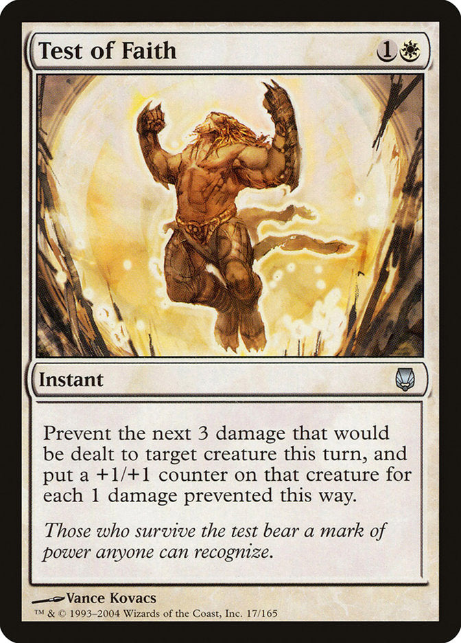 Test of Faith [Darksteel] MTG Single Magic: The Gathering | Red Claw Gaming