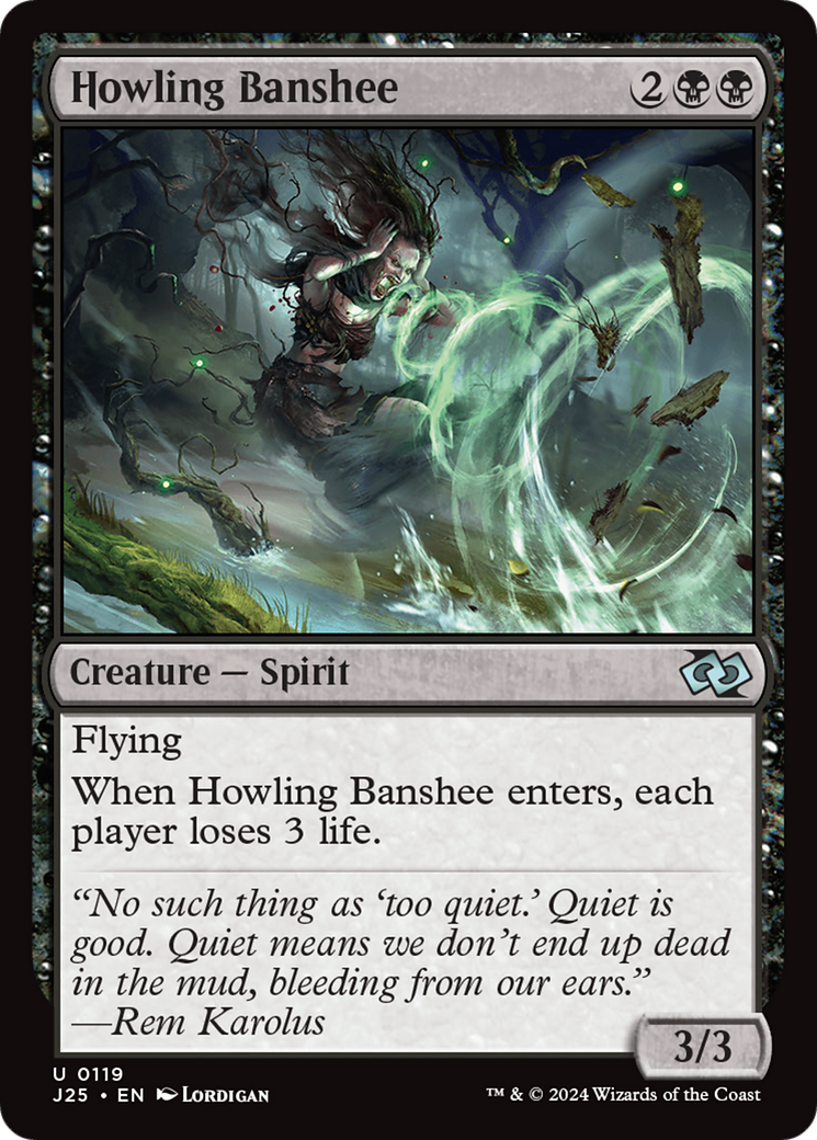 Howling Banshee [Foundations Jumpstart] MTG Single Magic: The Gathering | Red Claw Gaming