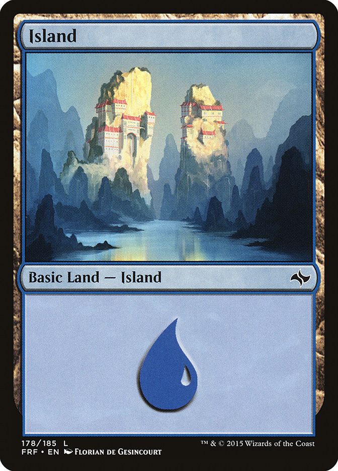 Island (178) [Fate Reforged] MTG Single Magic: The Gathering | Red Claw Gaming