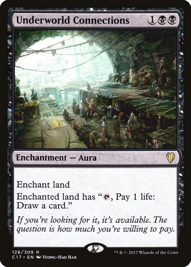 Underworld Connections [Commander 2017] MTG Single Magic: The Gathering | Red Claw Gaming