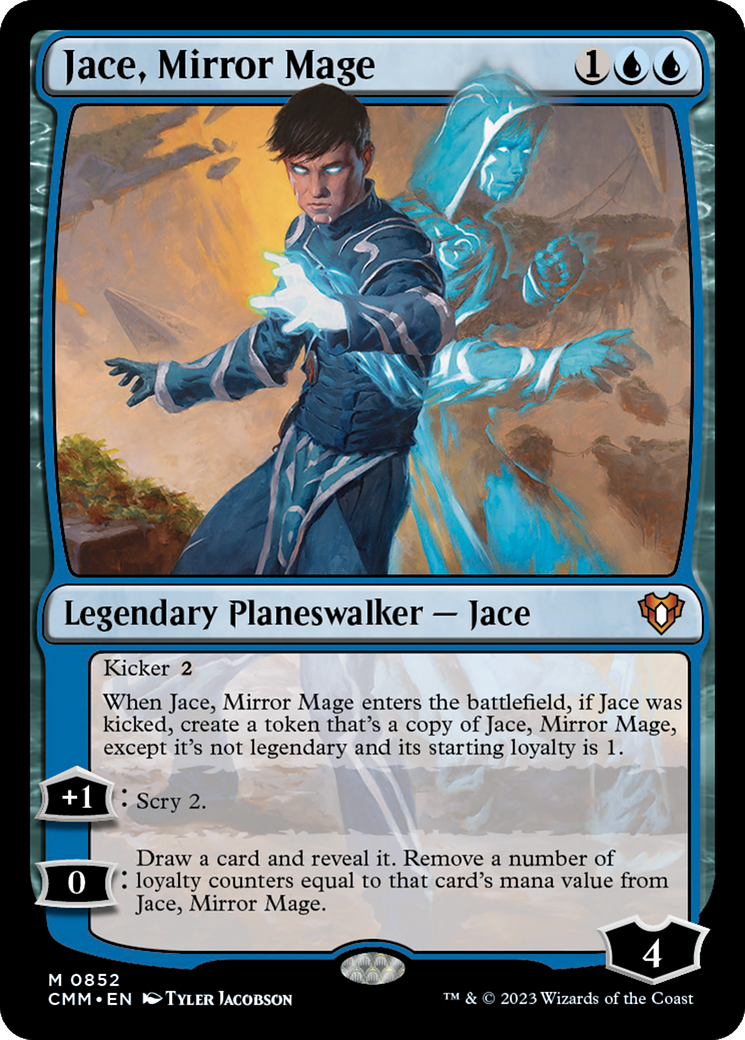 Jace, Mirror Mage [Commander Masters] MTG Single Magic: The Gathering | Red Claw Gaming