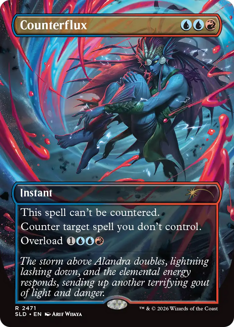 Counterflux (2471) [Secret Lair Drop Series] MTG Single Magic: The Gathering | Red Claw Gaming
