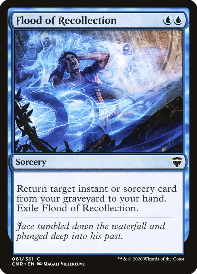 Flood of Recollection [Commander Legends] MTG Single Magic: The Gathering | Red Claw Gaming