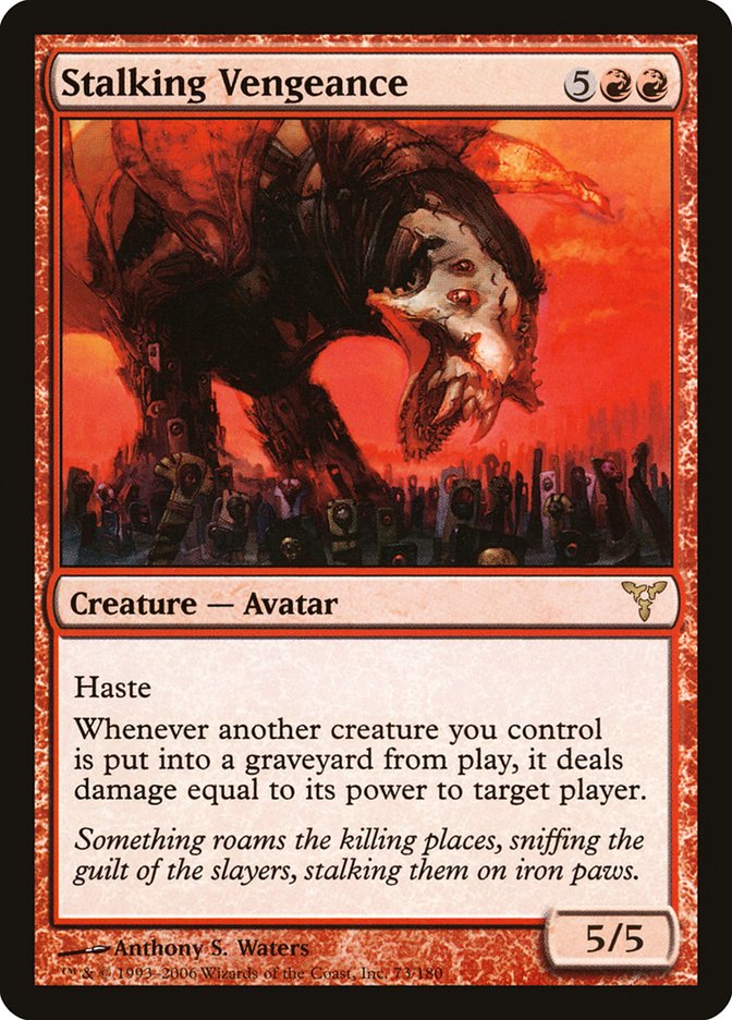Stalking Vengeance [Dissension] MTG Single Magic: The Gathering | Red Claw Gaming