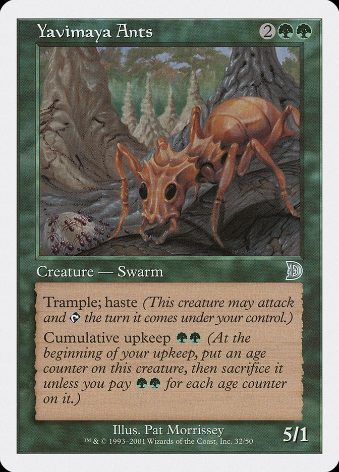 Yavimaya Ants [Deckmasters] MTG Single Magic: The Gathering | Red Claw Gaming