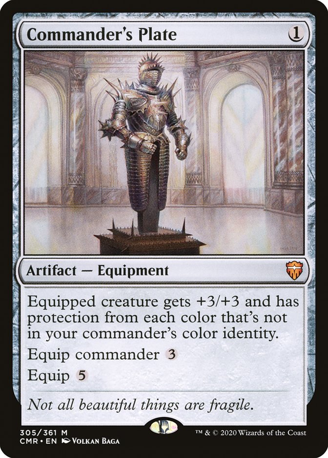 Commander's Plate [Commander Legends] MTG Single Magic: The Gathering | Red Claw Gaming