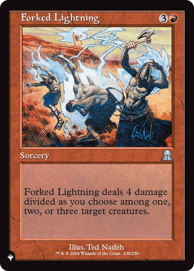 Forked Lightning [The List] MTG Single Magic: The Gathering | Red Claw Gaming
