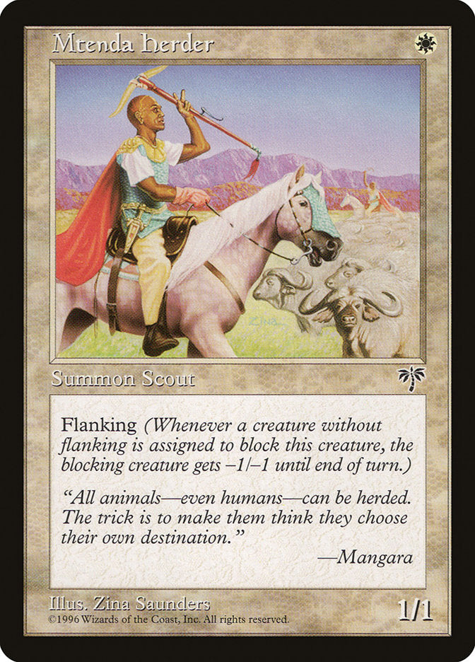 Mtenda Herder [Mirage] MTG Single Magic: The Gathering | Red Claw Gaming