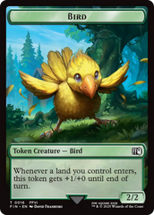 Hero (0006) // Bird (0016) Double-Sided Token [FINAL FANTASY Tokens] MTG Single Magic: The Gathering | Red Claw Gaming
