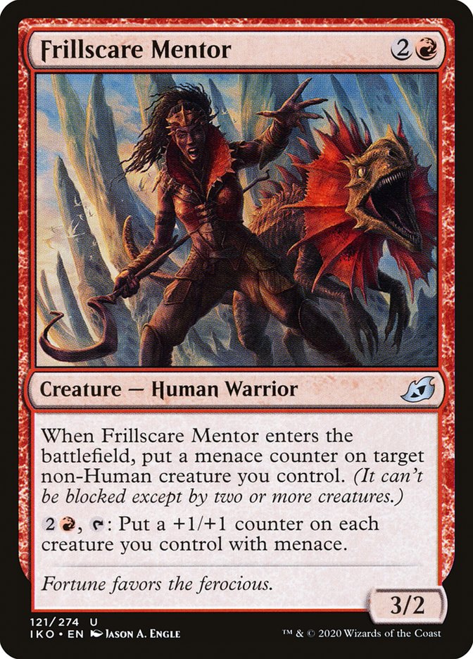 Frillscare Mentor [Ikoria: Lair of Behemoths] MTG Single Magic: The Gathering | Red Claw Gaming
