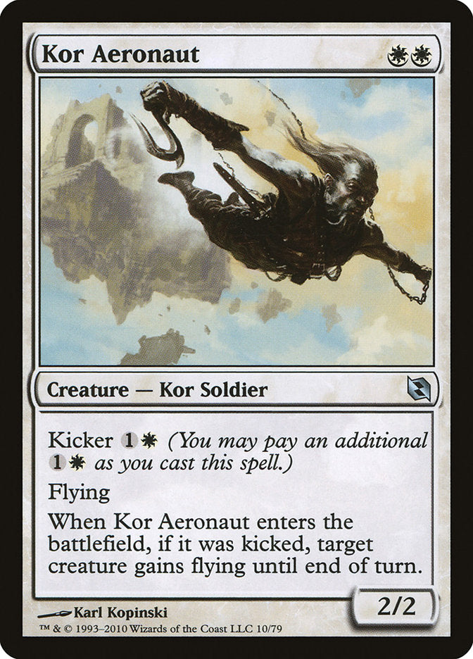 Kor Aeronaut [Duel Decks: Elspeth vs. Tezzeret] MTG Single Magic: The Gathering | Red Claw Gaming