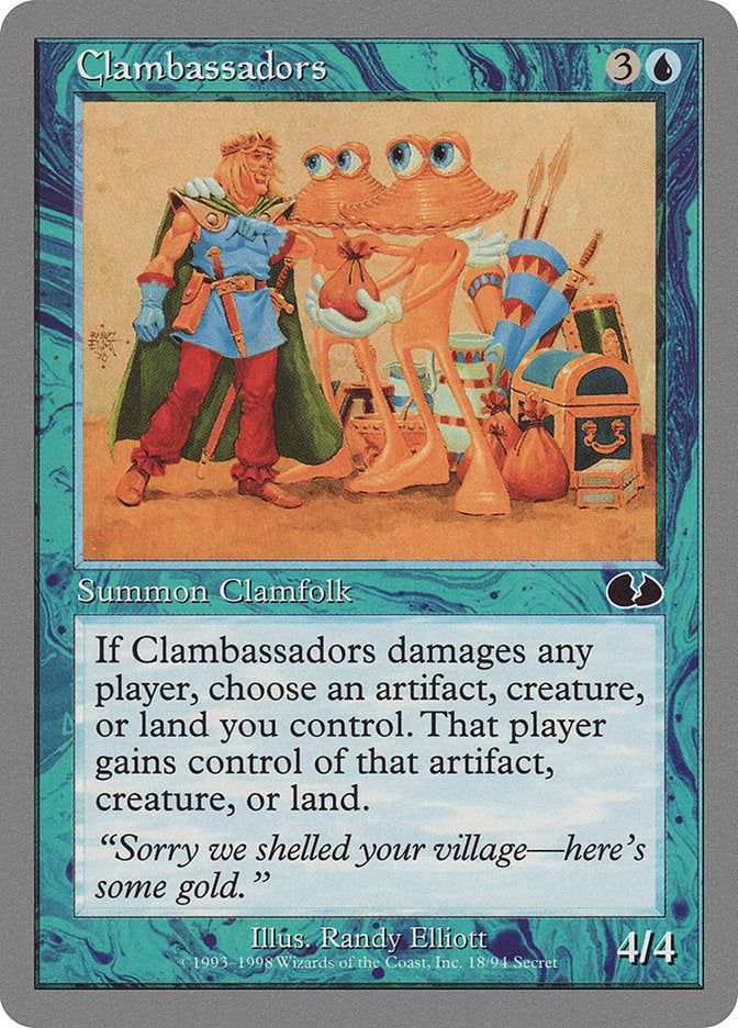 Clambassadors [Unglued] MTG Single Magic: The Gathering | Red Claw Gaming