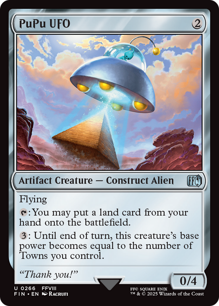 PuPu UFO [FINAL FANTASY] MTG Single Magic: The Gathering | Red Claw Gaming