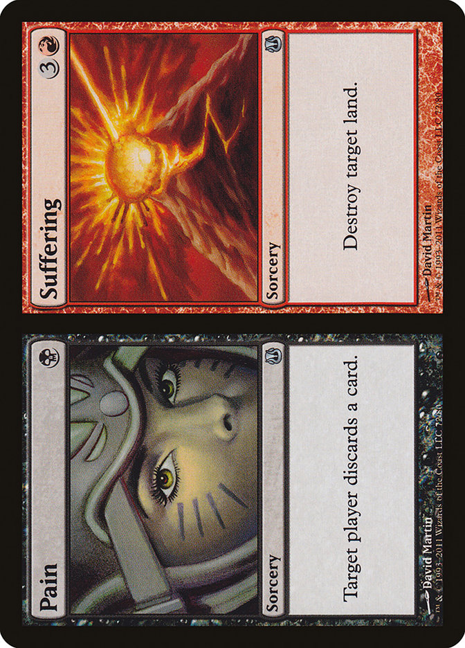 Pain // Suffering [Duel Decks: Ajani vs. Nicol Bolas] MTG Single Magic: The Gathering | Red Claw Gaming