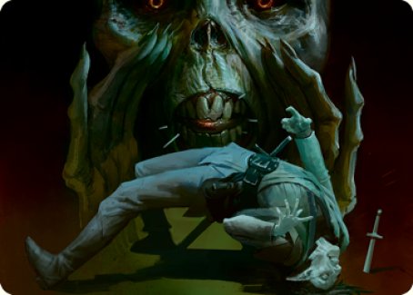 Power Word Kill Art Card [Dungeons & Dragons: Adventures in the Forgotten Realms Art Series] MTG Single Magic: The Gathering | Red Claw Gaming