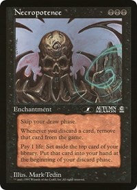 Necropotence (Oversized) [Oversize Cards] MTG Single Magic: The Gathering | Red Claw Gaming