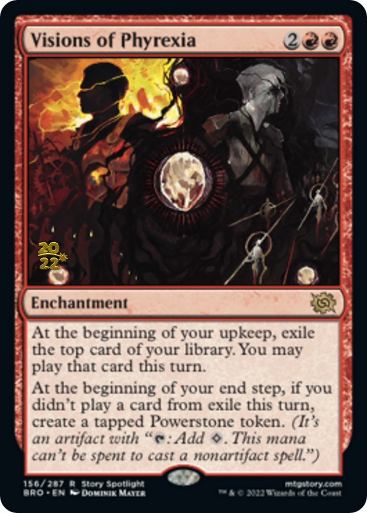 Visions of Phyrexia [The Brothers' War Prerelease Promos] MTG Single Magic: The Gathering | Red Claw Gaming